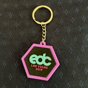 EDC 2019 Electric Daisy Carnival EDC Insomniac Collectors Keychain